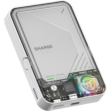 Sharge Icemag 2 - Magsafe Destekli Kablosuz Hızlı Powerbank -