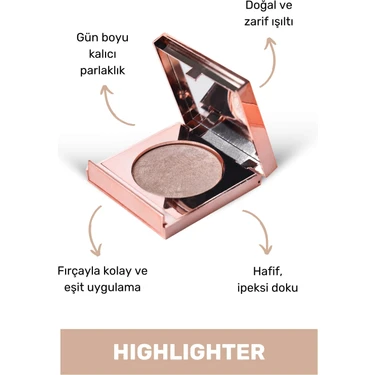 Muson Işıltı Veren Yüz Highlighter 10 g – Doğal Parlaklık ve Aydınlık Görünüm İçin Makyaj