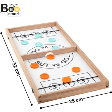 Bee Smart Şut ve Gol Eğlenceli Kutu Oyunu 4 Yaş ve Üzeri için Hız ve Refleks
