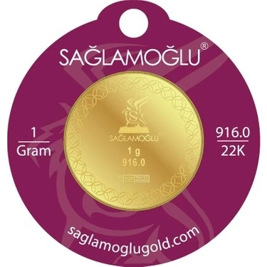 1 gr 22 Ayar Sağlamoğlu Gram