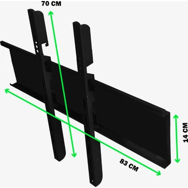 TCL 98P755 98" 248 Ekran 4K UHD Google LED Tv askı