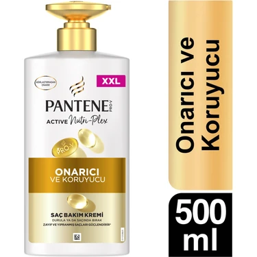 Pantene Onarıcı & Koruyucu Saç Bakım Kremi 500 ml Hafif Formül ile Güçlendirici
