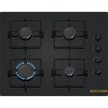 Bosch POP6C7O12O Ocak Ankastre Gazlı Sert Cam Neoklasik