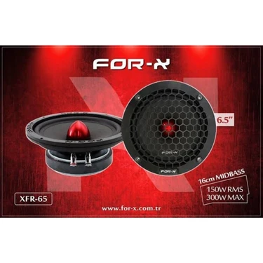 Xfr-65 16 cm 300W 150RMS Midbass Fiyatı - Taksit Seçenekleri