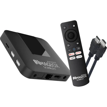 Ayt Magbox Magroid Scarlet 16 GB HDD 2 GB Ram 2.4g H313 Cpu Android Tv Box I P Tv
