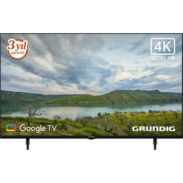 Grundig 50 GJU 7500 B 50'' 126 Ekran Uydu Alıcılı 4K Ultra HD Google Smart LED