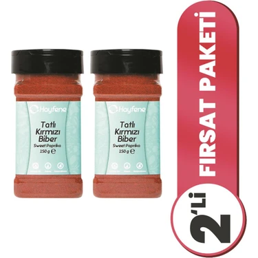 Hayfene 2'li Tatlı Kırmızı Biber 150 gr Baharat