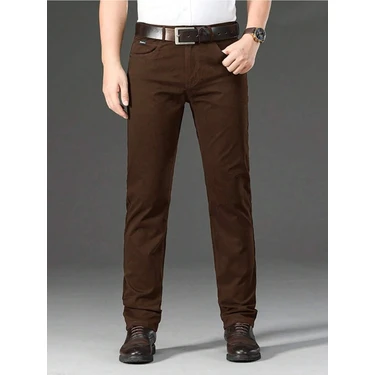 Wkm Erkek Regular Fit Rahat Kesim Non-Denim Kot