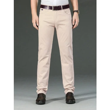 Wkm Erkek Regular Fit Rahat Kesim Non-Denim Kot