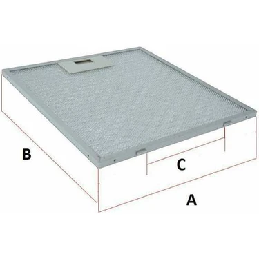 Ehla Filtre 28.8X37.2 cm DEP90 Teka Uyumlu Davlumbaz