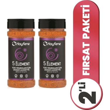 Hayfene 2'li 5. Element Baharatı 140 G Baharat