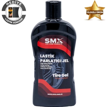 Jel Lastik Parlatıcı 500 ml + Sünger