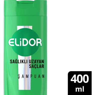 Elidor Superblend Saç Bakım Şampuanı Sağlıklı Uzayan Saçlar Biotin Argan Yağı Arjinin 400