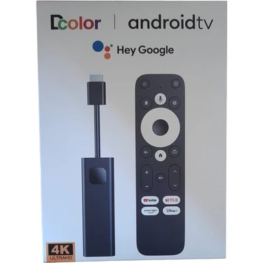 Magbox Magroıd Gd1 D Color Lisanslı 16 GB HDD 2 GB Ram 4K Tv Stıck Androıd