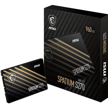 MSI SSD SPATIUM S270 SATA 2.5 960GB R:500