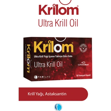 Ultra Krill Oil 30 Yumuşak Kapsül Krill Yağı Omega