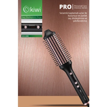 Kiwi Khs-2038 Seramik Kaplamalı Saç Düzleştirici Fırça Fiyatı