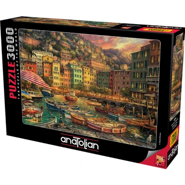 Anatolian 3000 Parçalık Puzzle İtalya'dan Titreşimler 120 x 85 cm Eğlenceli Zihin