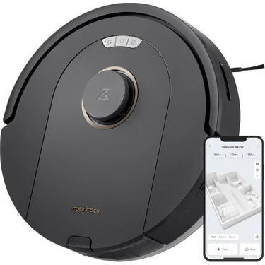 Roborock Q5 Pro Siyah Robot