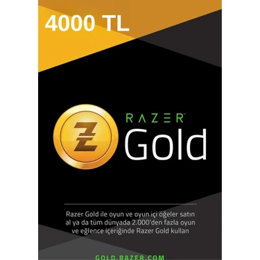 Razer Gold 4000