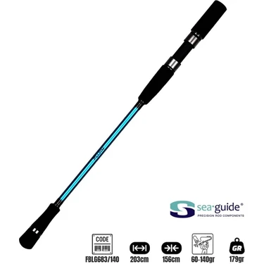 Fujin Bluegame Jigging 203cm 60-140gr Jig Kamışı Fiyatı