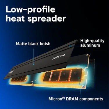 Crucial 128GB Kit (2X64GB) DDR5-5600 Udımm CL46 Masaüstü Pc Fiyatı