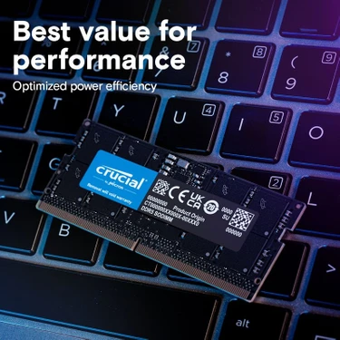 Crucial 128GB Kit (2X64GB) DDR5-5600 Sodımm CL46 Notebook Fiyatı