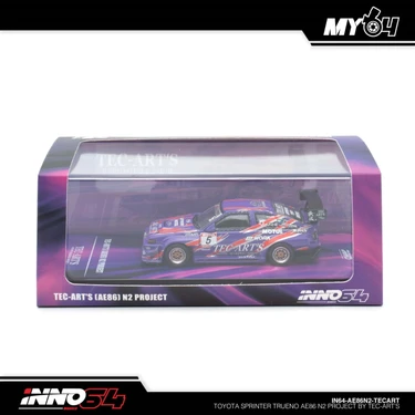 Inno 1/64 Toyota Sprinter Trueno AE86 N2 Project By Fiyatı