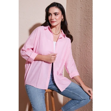 Sd Luxury Oversize Gömlek Bayan Gömlek