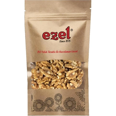 Ezel Ceviz İçi 500g Taze ve Doğal Zipli Ambalajda  Kalite Kelebek Ceviz