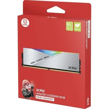 Xpg 48GB (2x 24GB) Ddr5 Cudımm 8400MHZ CL40 Rgb Dual Kıt Pc Fiyatı