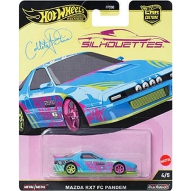Hot Wheels Premium Car Culture Mazda Rx7 Fc Pandem - Silhouettes 4/5 1:64 -