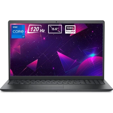 Dell Vostro 3530 I7-1355U 8gb 512GB SSD 15.6 Fhd 120Hz Ubuntu Taşınabilir Bilgisayar