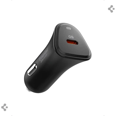 Spigen 30W USB-C Araç içi Hızlı Şarj Aleti PPS Desteği Akım Korumalı Güç Adaptörü Çakmaklık iPhone