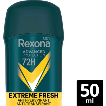 Rexona Men Advanced Protection Erkek Stick Deodorant Extreme Fresh 50