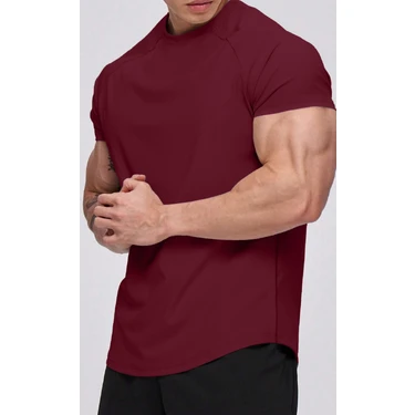 Ghassy Co. Erkek Running Sports Reglan Oval Kesim Penye