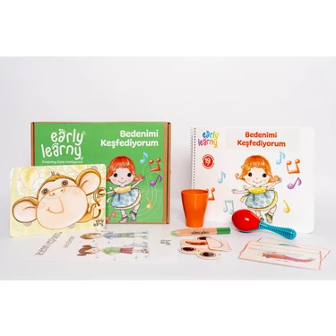 Early Learny Türkçe Bebek Eğitim Seti - 19. Ay Kitabı ve Fiyatı