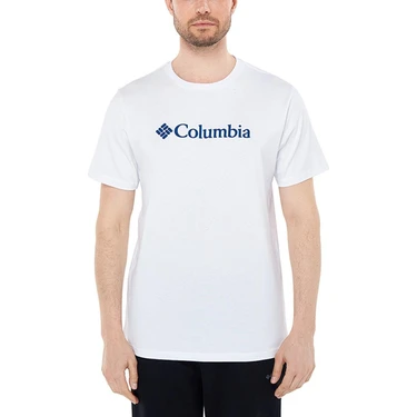 Columbia Cs0287 Csc M Basic Big Logo Brushed Ss Tee Erkek