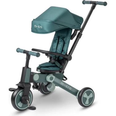 Micro 4in1 Katlanabilir Bisiklet Yeşil Renkli 6 Aydan 6 Yaşa Uygun Tekerlekli