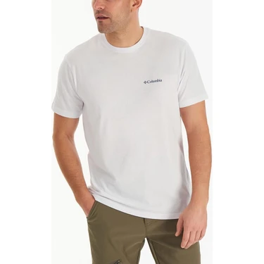 Columbia Cs0282 Csc M Basic Sm Logo Brushed Ss Tee Erkek
