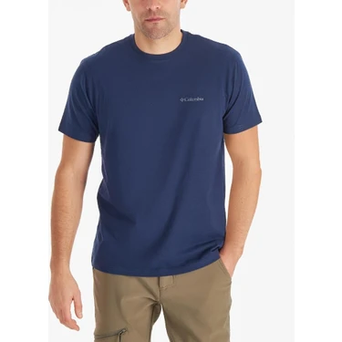Columbia Cs0282 Csc M Basic Sm Logo Brushed Ss Tee Erkek
