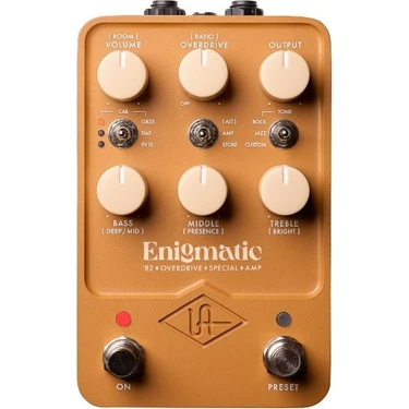 ギター Universal Audio / UAFX Enigmatic '82 Universal Audio Uafx Enigmatic '82 Overdrive Special Stereo Fiyatı
