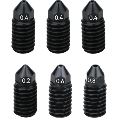 Accentssty Bambu Nozullar Için, 500℃ Yüksek Sıcaklık Aşınmaya Dayanıklılığa Yükseltildi (Yurt