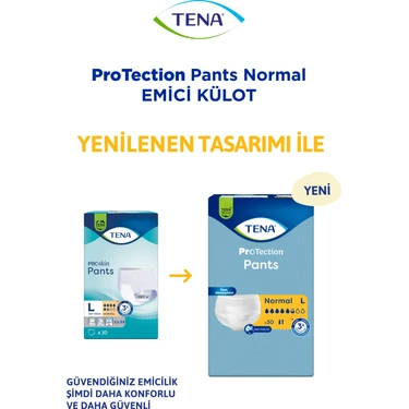 Tena 5.5 Damla Pant Leap Emici Külot 60 Adet Büyük Large Hasta