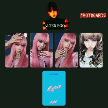 Blackpınk Lisa '' Alter Ego '' Kıkı Photocards Set Fiyatı