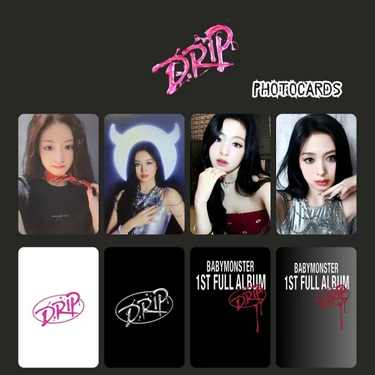 Babymonster Ahyeon '' Drip '' Photocards Set Fiyatı