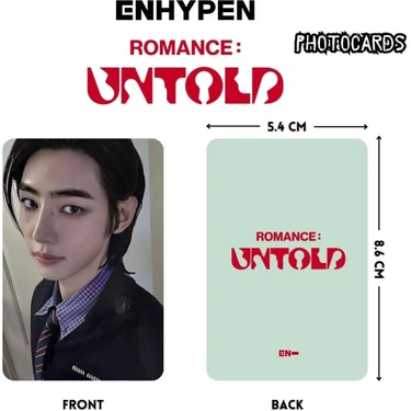 Enhypen Sunghoon '' Romance : Untold '' Photocards Set Fiyatı