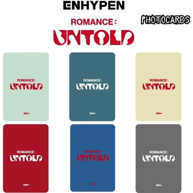 Enhypen Sunghoon '' Romance : Untold '' Photocards Set Fiyatı