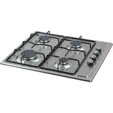 Kumtel Zenon Ankastre Inox Lpg Ocak (410F Zenon