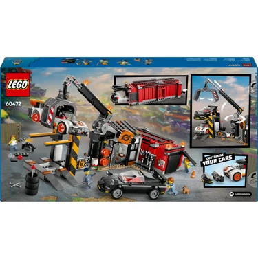 LEGO® City Hurdalık ve Arabalar 60472 - 7 Yaş & Üzeri Fiyatı